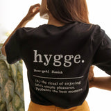 Be Hygge Black Short Sleeve T-shirt
